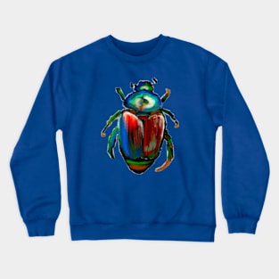 Rainbow Beetle Crewneck Sweatshirt